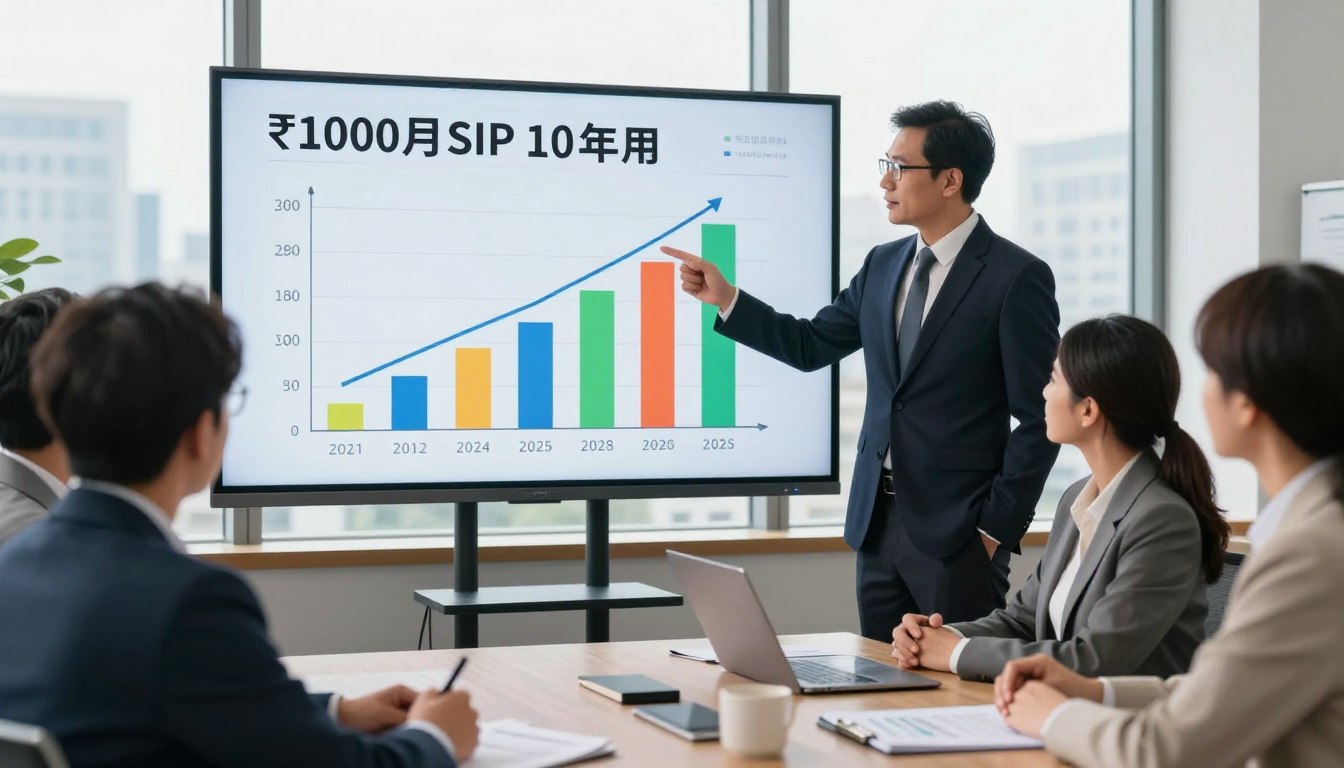 8₹1000 की SIP 10 साल में कितनी होगी